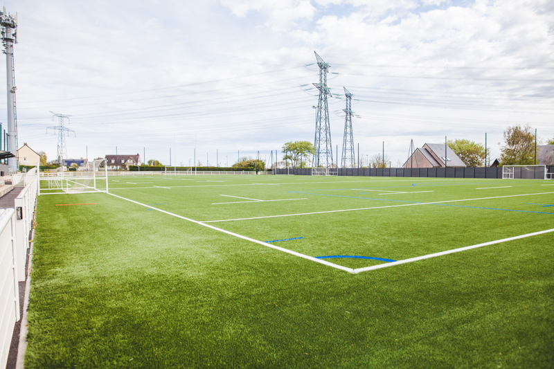 Terrain de football stabilisé Flamanville