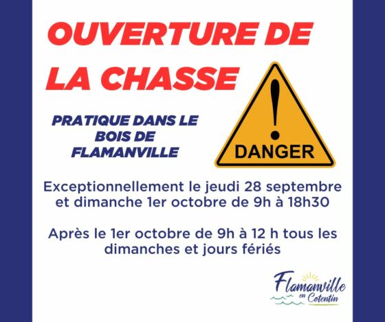 Ouverture de la chasse