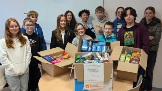 Collecte alimentaire | Collège Lucien Goubert