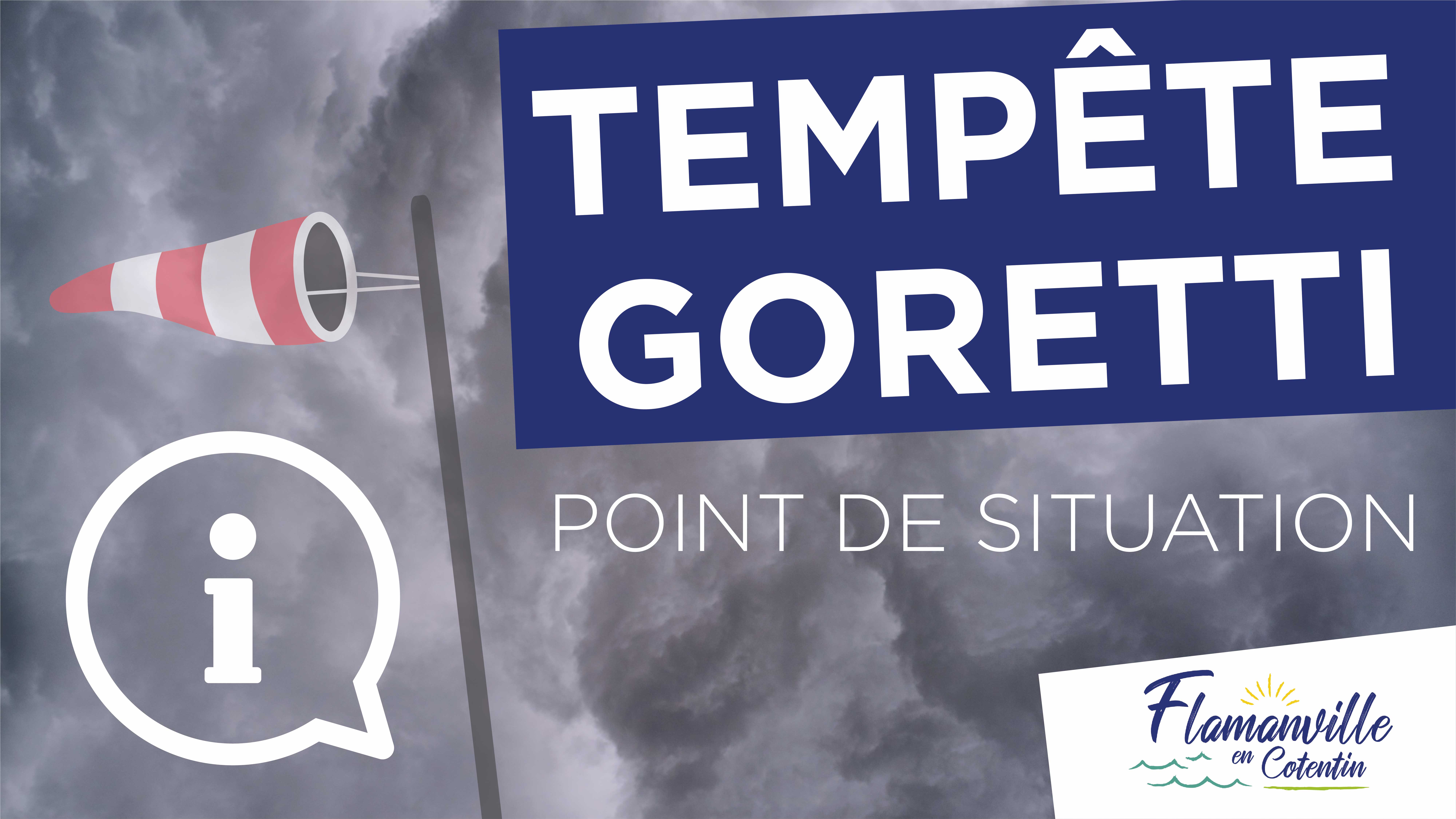Tempête Goretti | point de situation