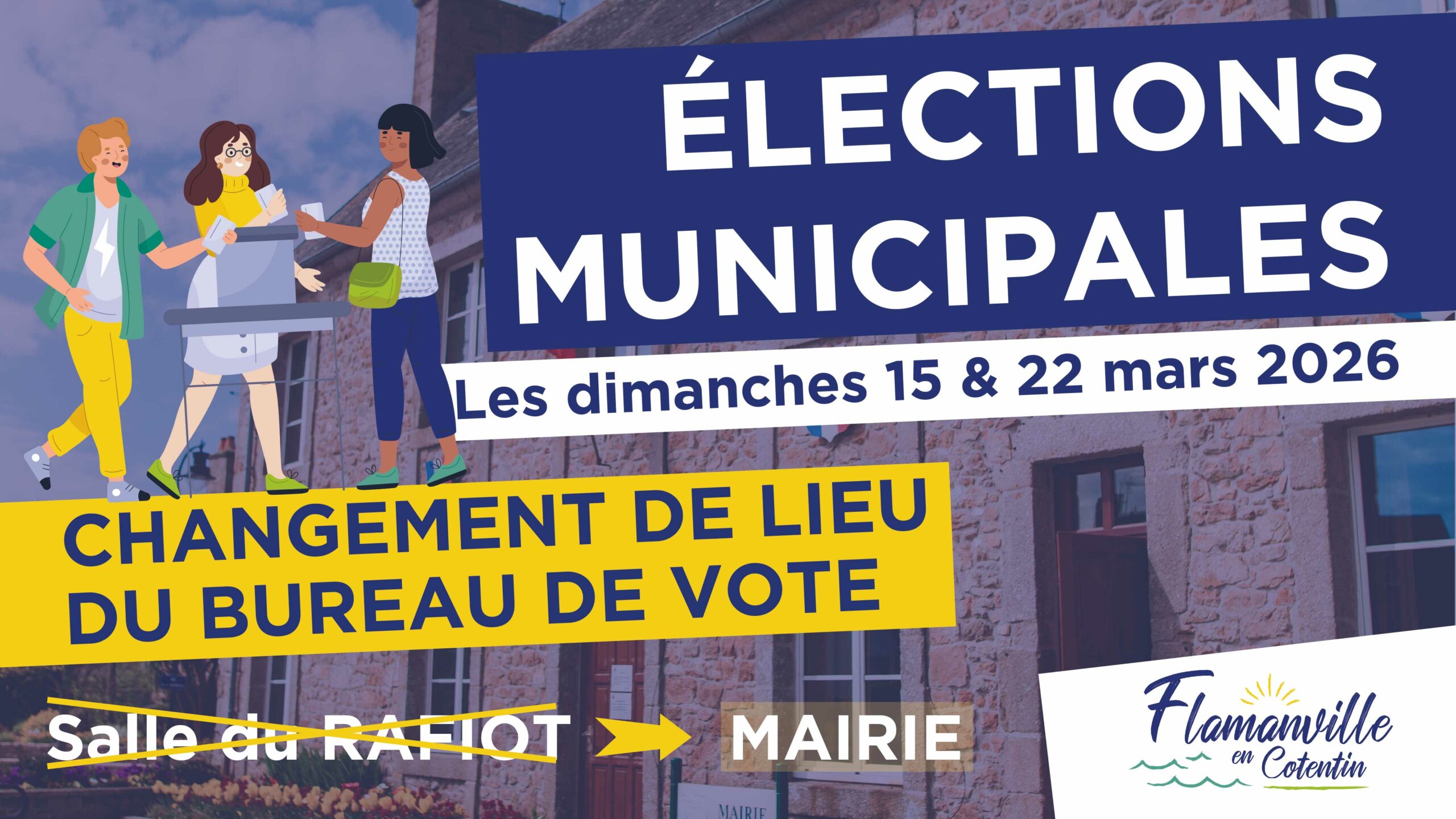 ÉLECTIONS MUNICIPALES | Bureau de vote
