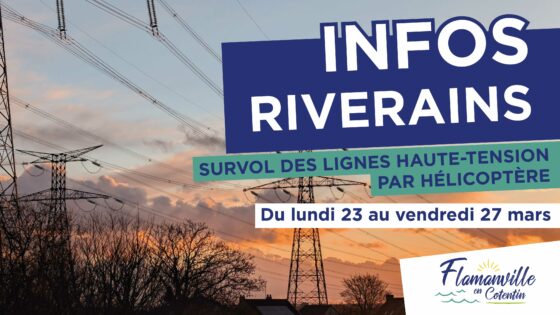 INFOS RIVERAINS | Survol des lignes haute-tension