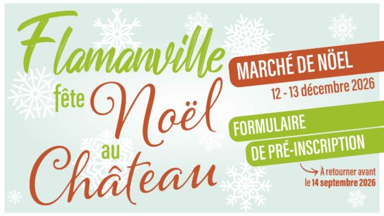 Flamanville fête Noël | Pré-inscription au marché de Noël