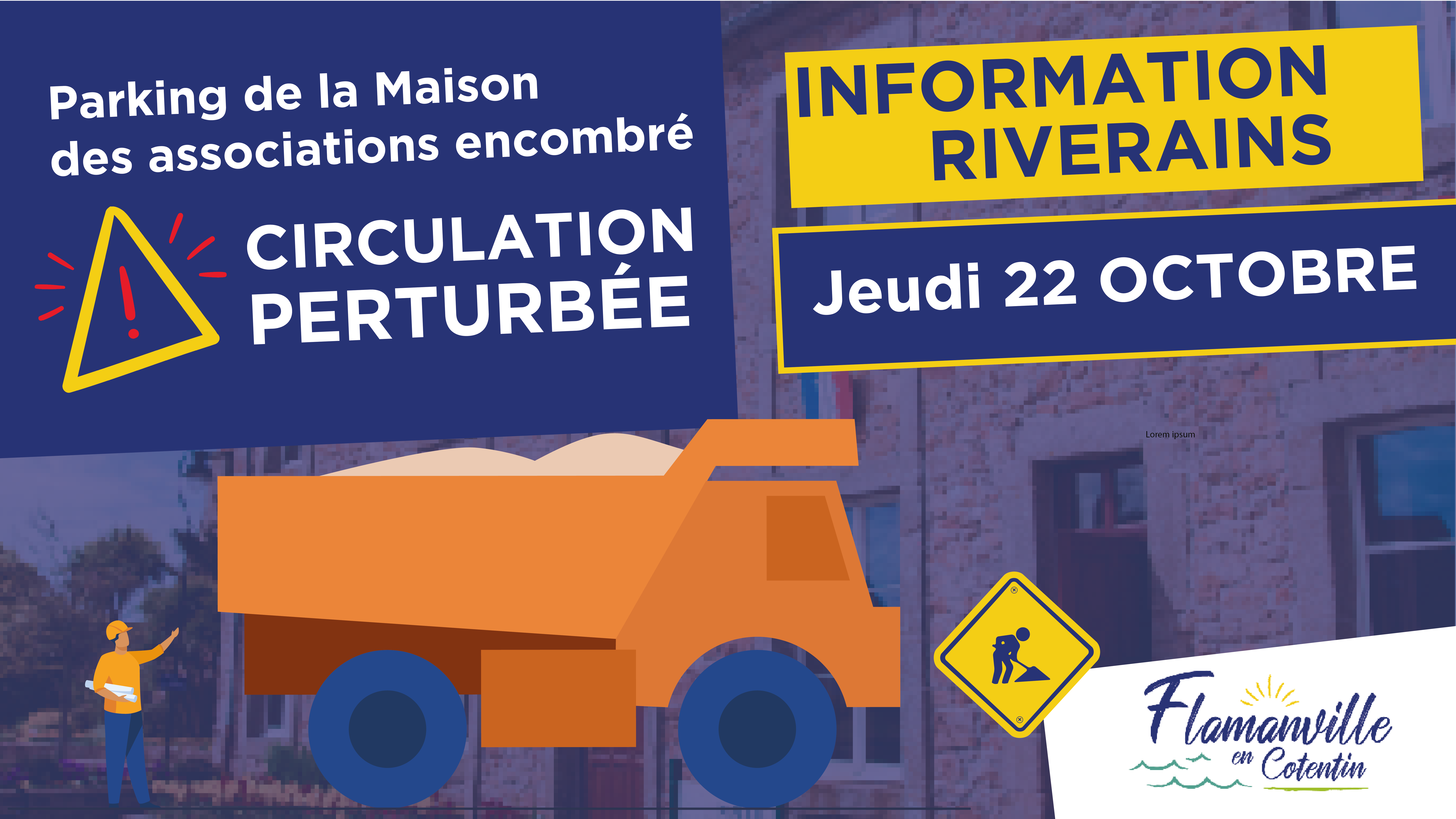 CHANTIER DU GROUPE SCOLAIRE : MONTAGE DE LA GRUE LE JEUDI 22 OCTOBRE